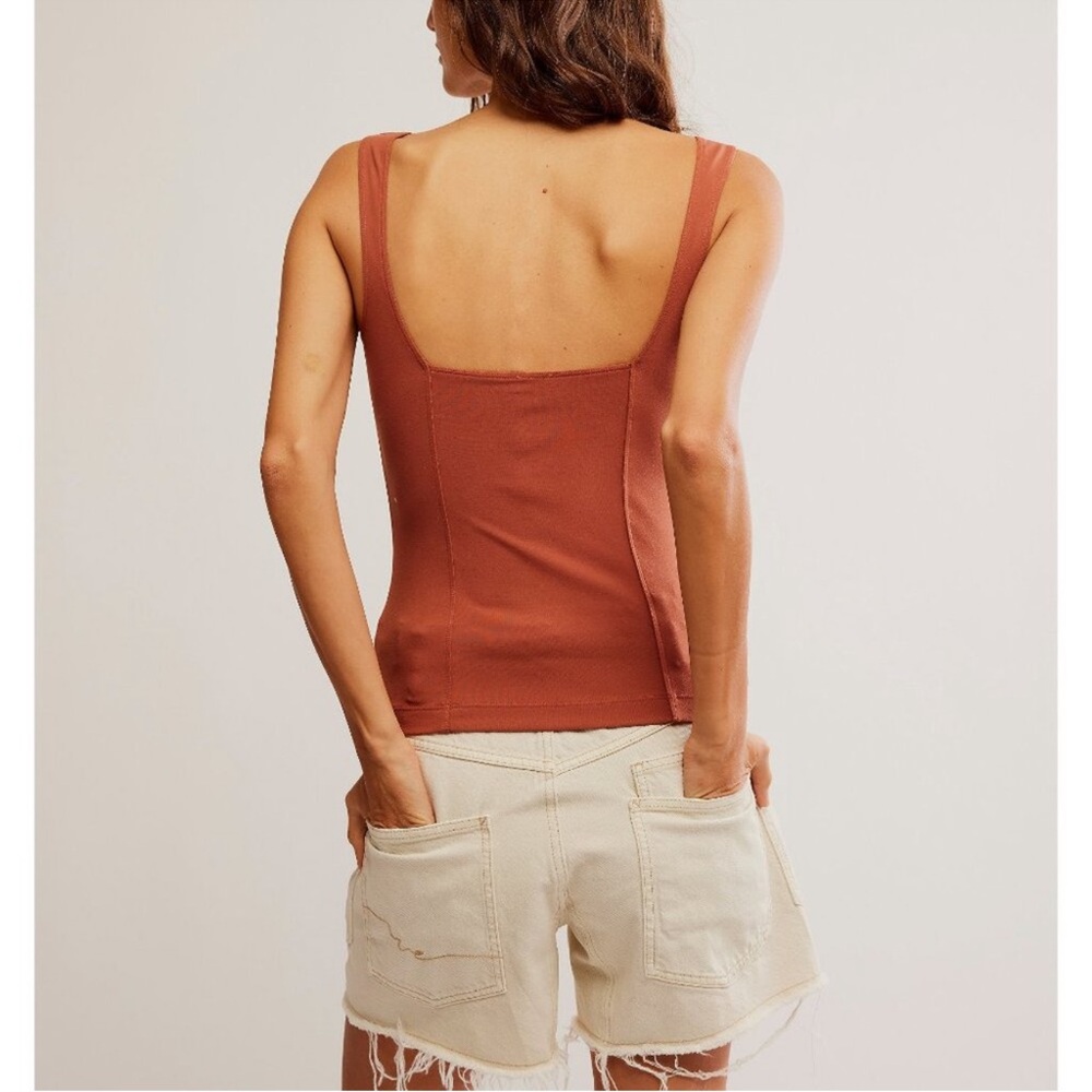 Free People FREE PEOPLE Somewhere
Sometime Cami / Maple Syrup